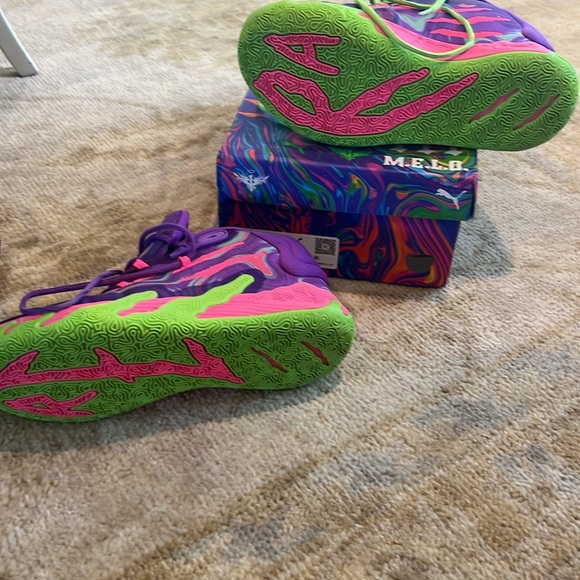Puma MELO basketball shoes size 8 - Picture 5 of 5